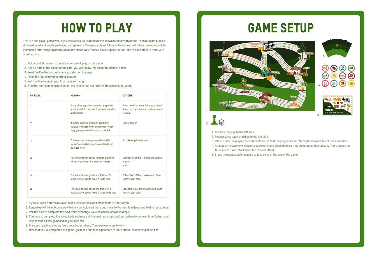How to play and game setup instructions